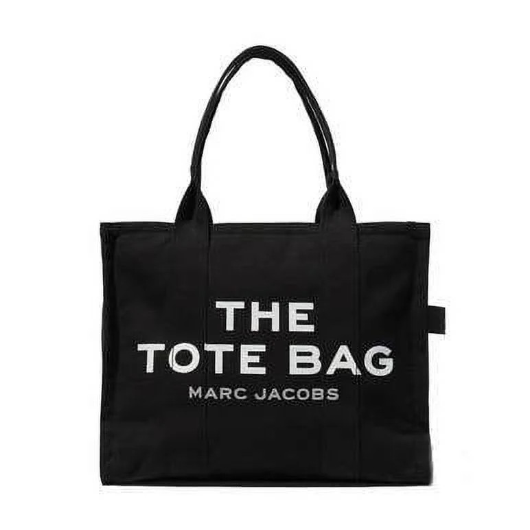 Marc Jacobs Traveler Black Cotton Tote Bag | Walmart (US)
