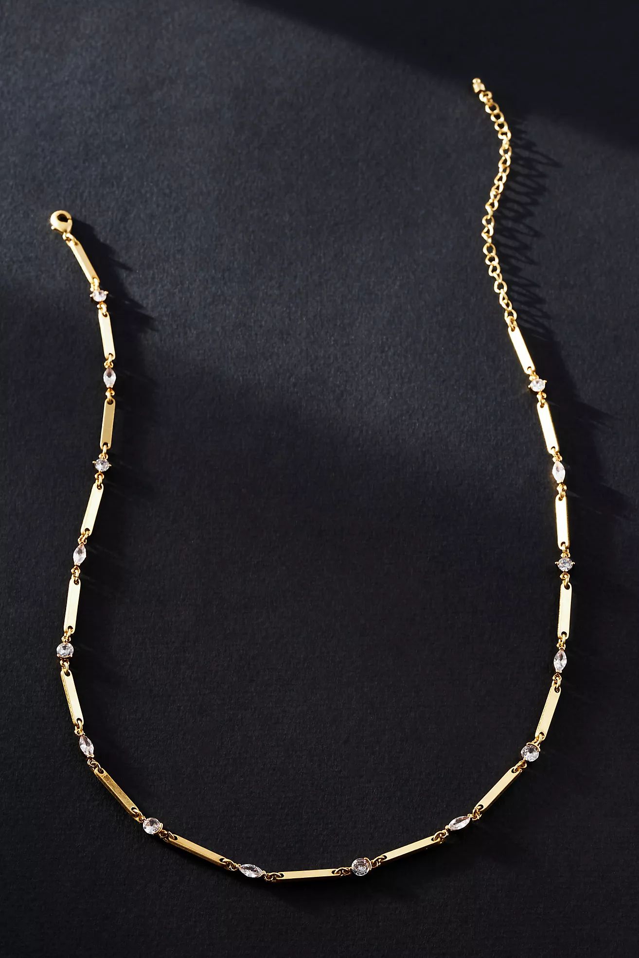 Spaced Crystal Necklace | Anthropologie (US)