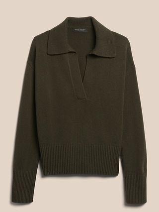 Cashmere Sweater Polo | Banana Republic (US)