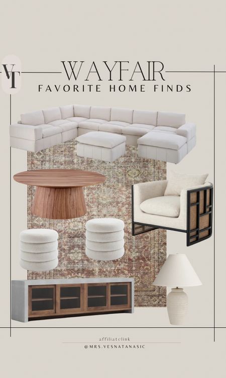 Wayfair styled spaces inspo! These accent chairs have been a favorite of mine! I wish I had a spot for them. 

Wayfair, Wayfair home, living room, ottoman, coffee table, accent chair, sectional sofa, console table, table lamp, coffee table, home, rug, sofa, ottoman, Wayfair finds, Wayfair sale, 

#LTKhome #LTKsalealert