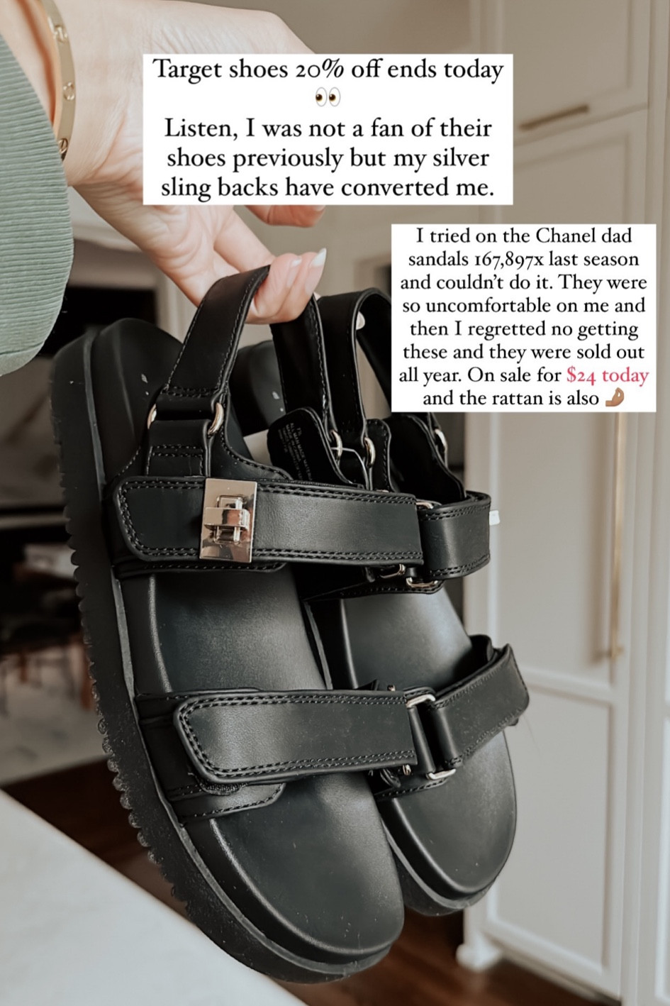 Target sandals 20% off today! 

#LTKSeasonal #LTKshoecrush #LTKSpringSale