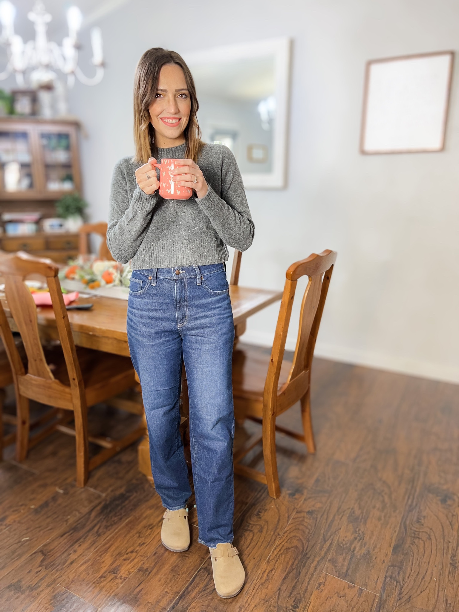Target fall outfit 
Crew neck cashmere-like pullover sweater
High rise 90s straight jeans
Birkenstocks 

#LTKstyletip #LTKfindsunder50 #LTKSeasonal