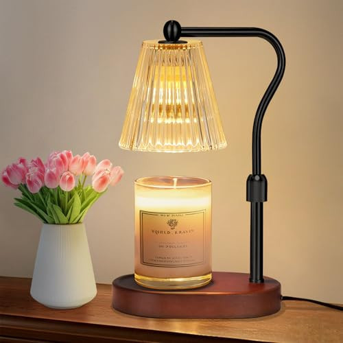 Engpure Candle Warmer Lamp with Dimmer, Candle Warmer with Timer Adjustable Height for Scented Wax Jar Candles, Gifts for Women Mom New Home Decor, for Women Mothers Day | Amazon (US)