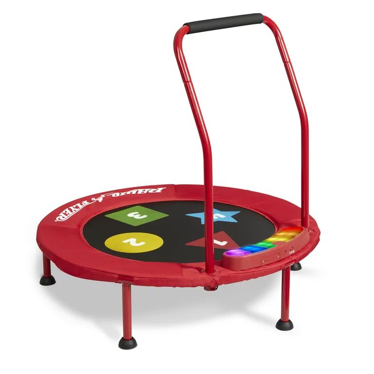 Radio Flyer, Game Time Interactive Kids' Trampoline with Lights & Sounds, 3-Feet Diameter | Walmart (US)