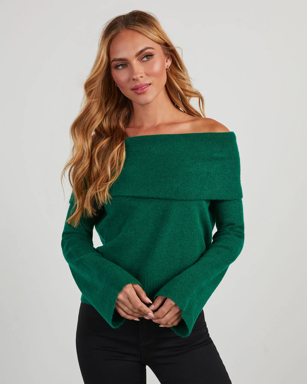 Dreamworld Off The Shoulder Pullover Sweater | VICI