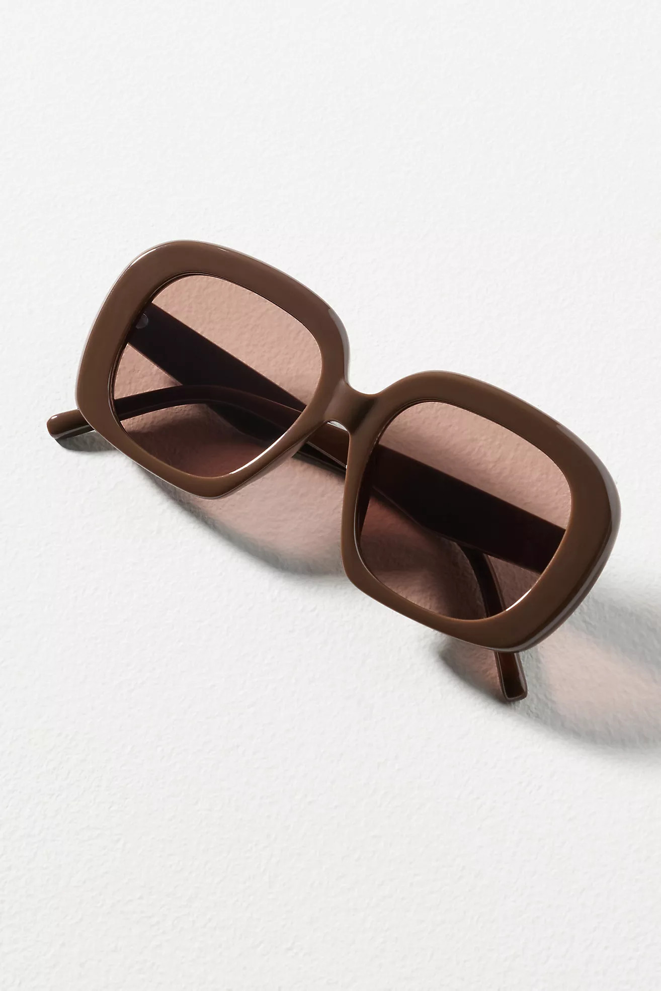 By Anthropologie Oversized Square Retro Sunglasses | Anthropologie (US)