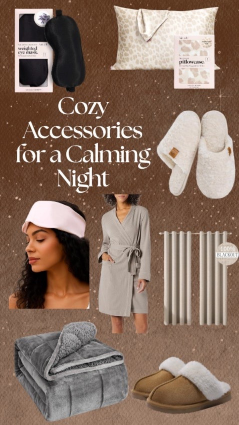 Cozy Accessories for a calming night at home! 

#LTKFindsUnder100 #LTKHome #LTKBeauty