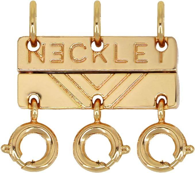 Necklet Triple Layering Clasp (Gold) | Amazon (US)