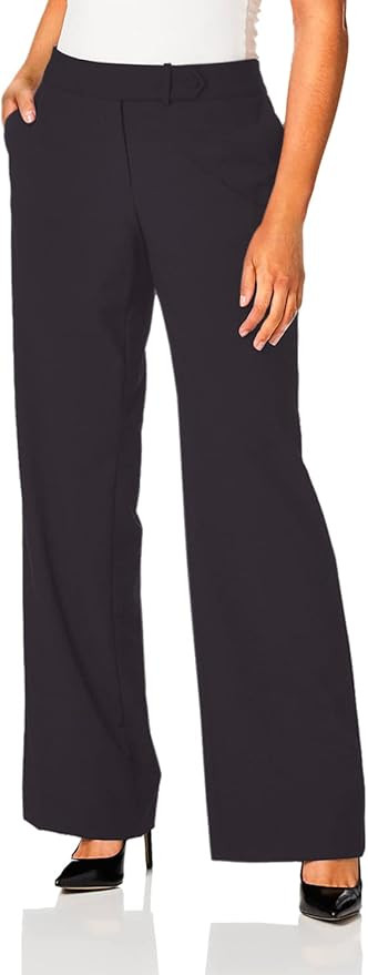 Calvin Klein Straight-Leg Classic Business Casual Pants for Women | Amazon (US)