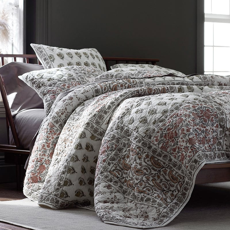 Indira Handcrafted Patchwork Quilt | The Company Store