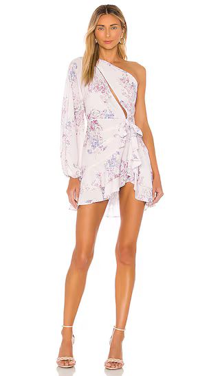 x REVOLVE Sunny Mini Dress in Lilac Floral Spring Mini Dress Spring Floral Dress Spring Dress Mini | Revolve Clothing (Global)