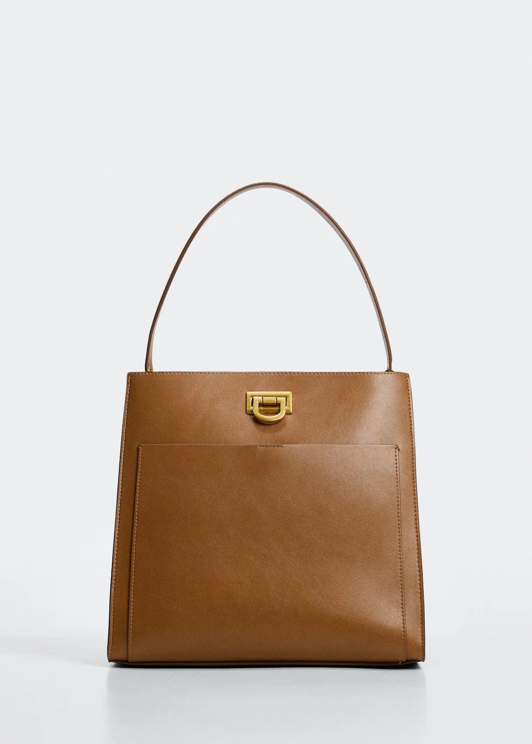 Sac carré anse courte -  Femme | Mango France | MANGO (FR)