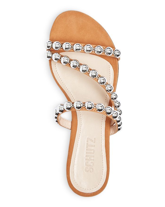 Women's Arline Studded Slide Sandals | Bloomingdale's (US)
