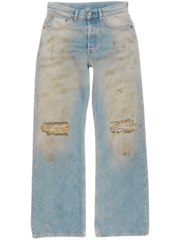 Acne Studios 2021 Loose Fit Jeans | Blue | FARFETCH | Farfetch Global