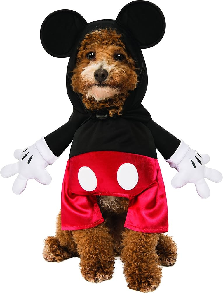 Rubie's unisex adult Disney: Mickey & Friends Pet Costume, Mickey Mouse Party Goods, Multicolor, ... | Amazon (US)