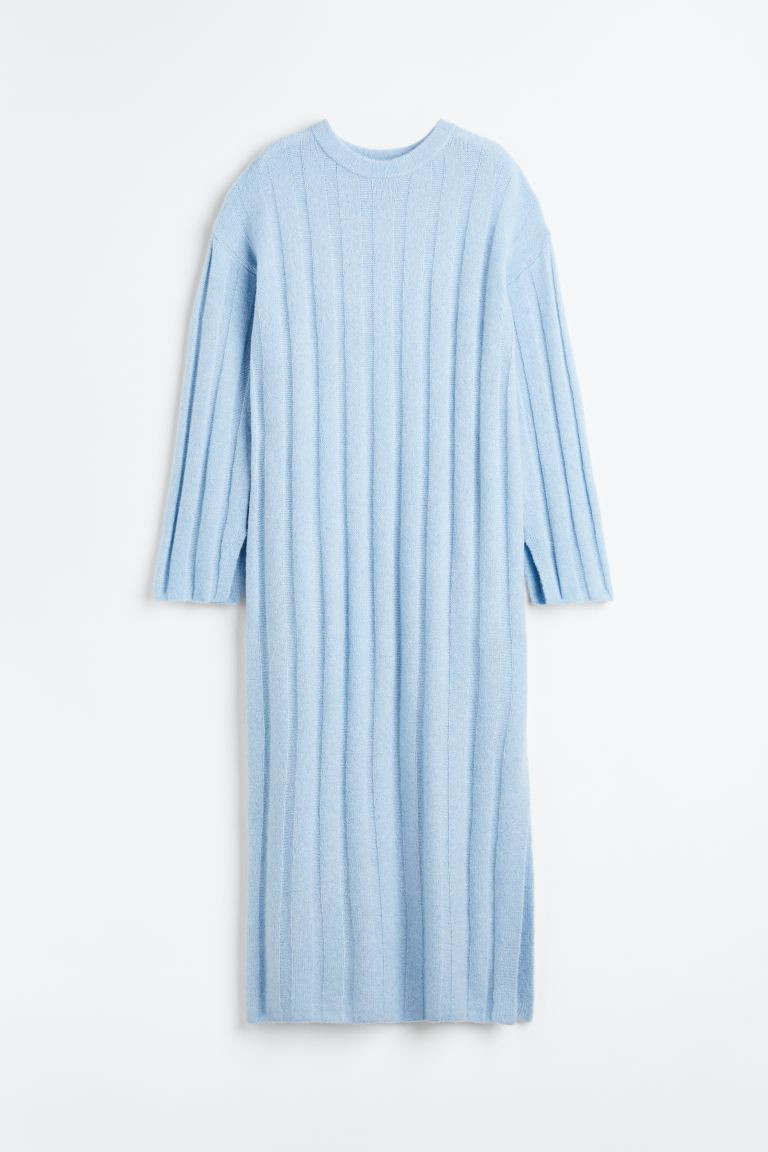 Oversized Rib-knit Dress | H&M (US + CA)