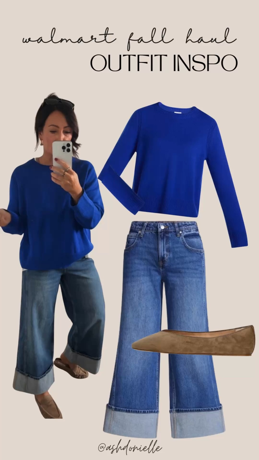 New fall finds @Walmart $15 super soft sweater, love to layer with a tee! So soft, sized up to a large!

#LTKootd #LTKSeasonal #LTKdayinmylife