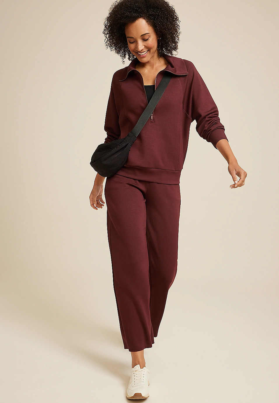 Scuba Half Zip Sweatshirt | Maurices