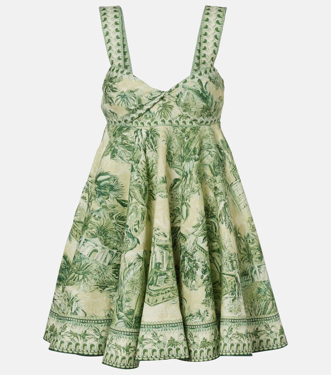 Sara printed linen minidress | Mytheresa (US/CA)