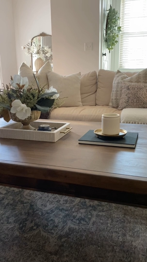Coffee table styling 

#LTKhome #LTKSeasonal