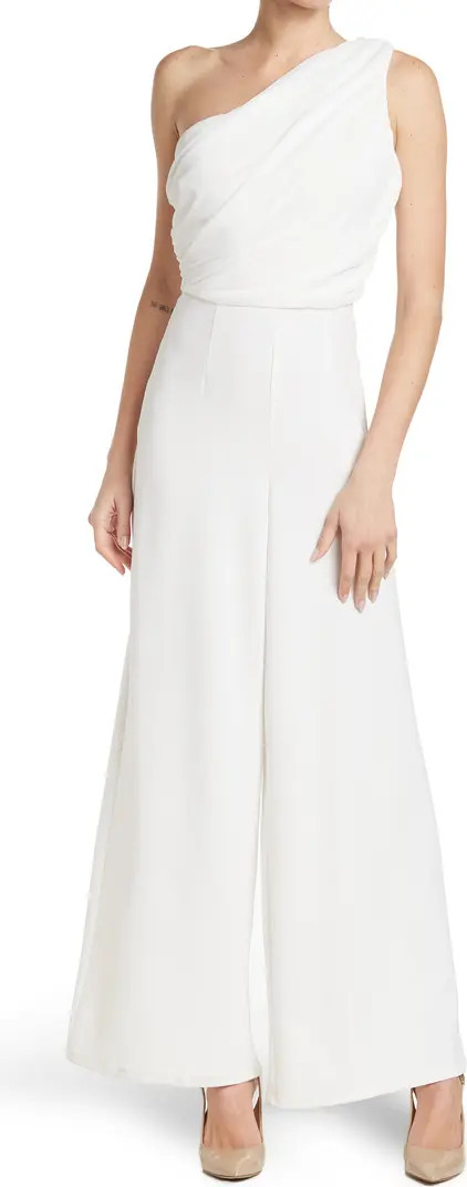 Ava One-Shoulder Wide Leg Jumpsuit | Nordstrom Rack