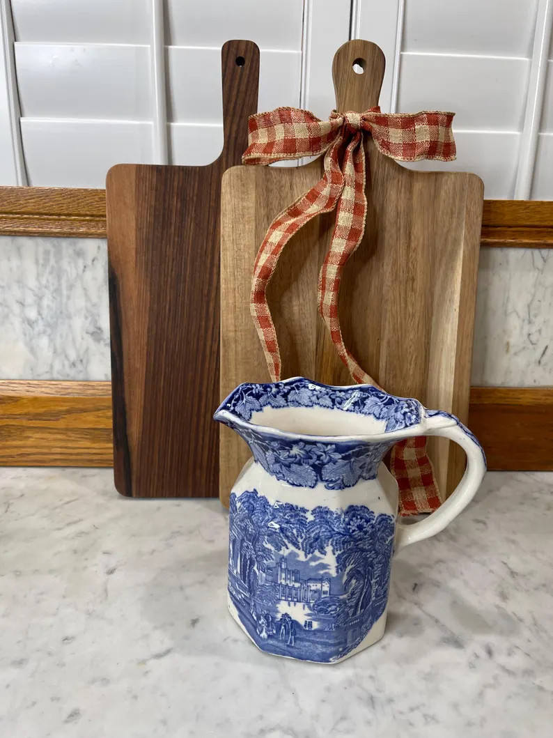 Vintage Mason\u2019s Blue and White Ironstone Transferware Pitcher | Etsy (Global)