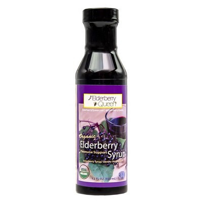 Elderberry Queen Organic Elderberry Syrup - 12 fl oz | Target