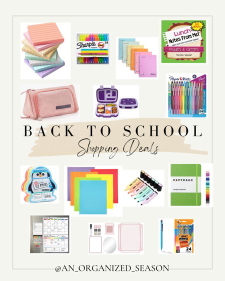 Check out these must haves for back to school. Shop with An Organized Season

#LTKBacktoSchool #LTKSeasonal #LTKFind