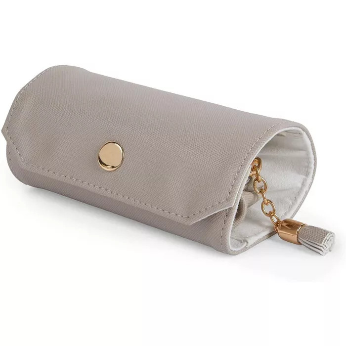 Target/Women/Women's Jewelry/Jewelry Storage‎Juvale Grey Travel Jewelry Organizer, Roll Up Bag ... | Target