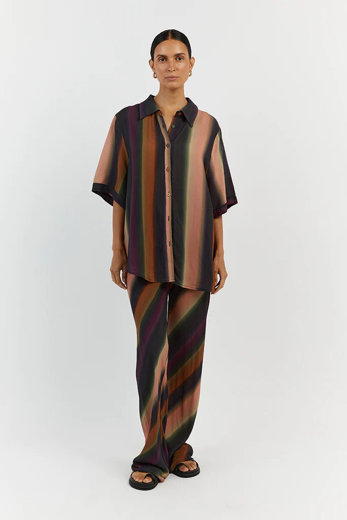 LULU OMBRE VACATION SHIRT | DISSH