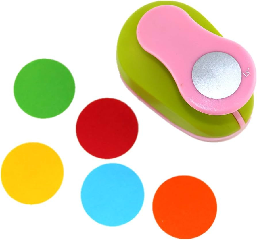 CADY Crafts Punch 1.5-Inch Paper Punch Craft Punches (Circle) | Amazon (US)