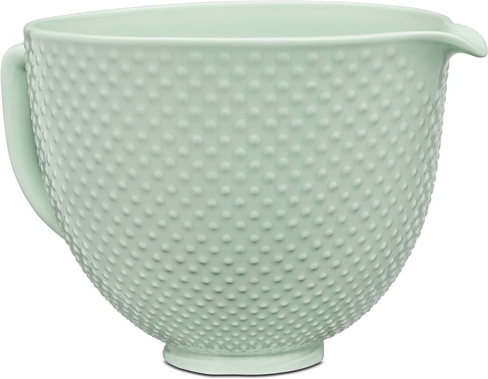 KitchenAid 5 Quart Ceramic Bowl for all 4.5-5 Quart Tilt-Head Stand Mixers KSM2CB5TDD, Dew Drop | Amazon (US)