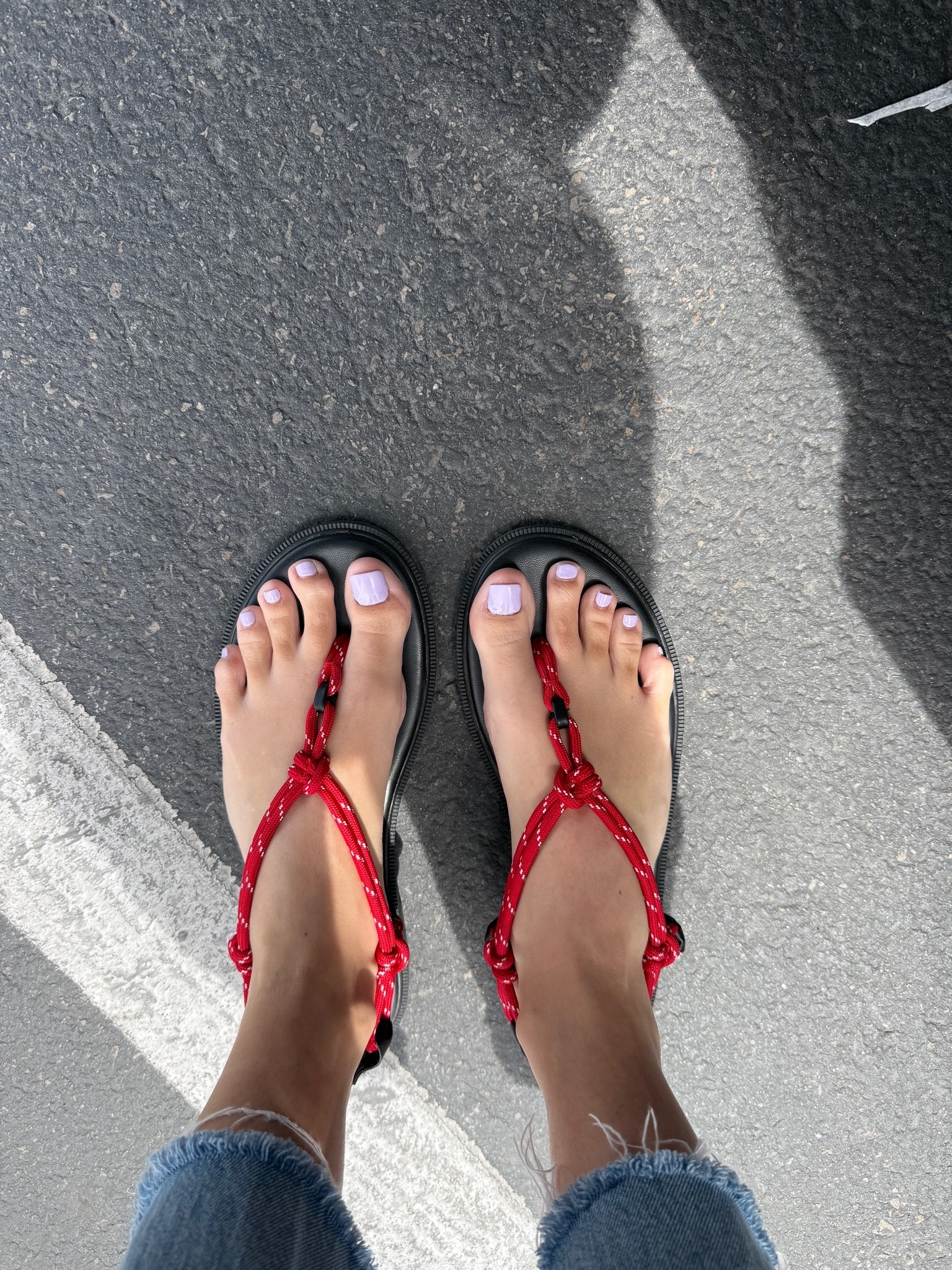 I was pleasantly surprised at how comfy these Darling Old Navy sandals were! True to size