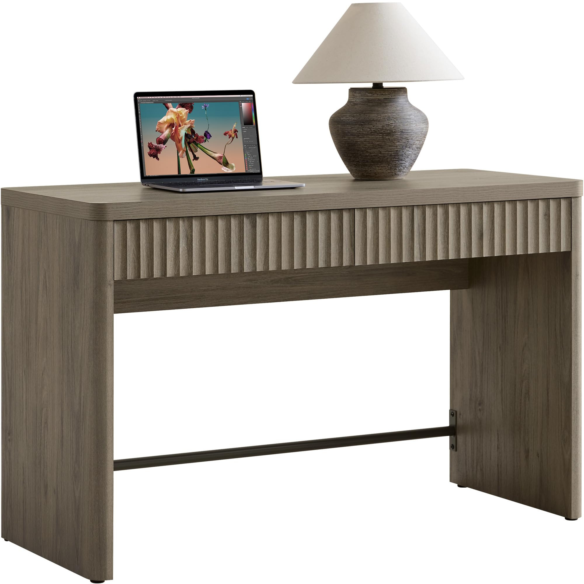 SICOTAS Office Computer Desk with 2 Drawers Modern Executive Writing Desk 48.8" Large Work Home O... | Amazon (US)