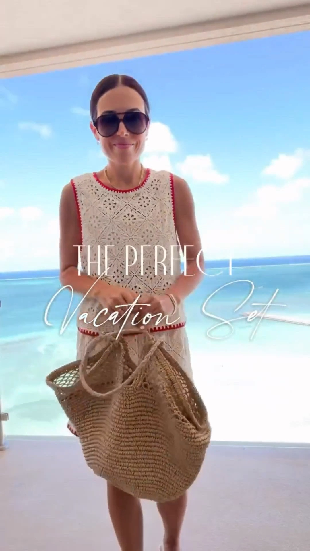 I couldn’t have picked a more perfect outfit for vacation than this crochet matching set! 😍💌

#LTKSeasonal #LTKOver40 #LTKootd