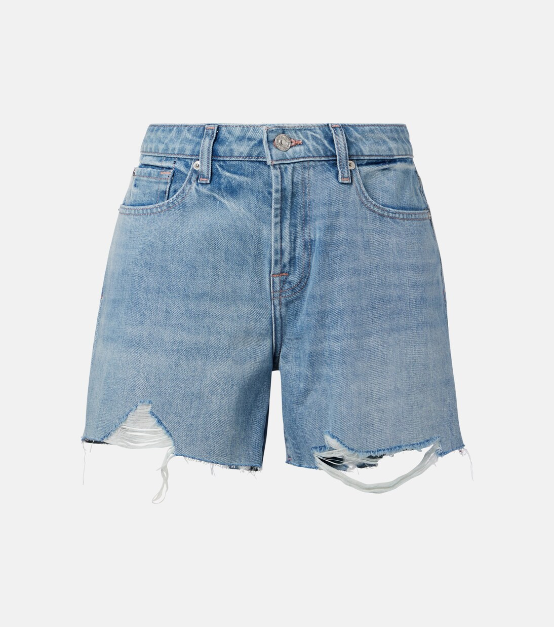 Monroe distressed denim shorts | Mytheresa (INTL)