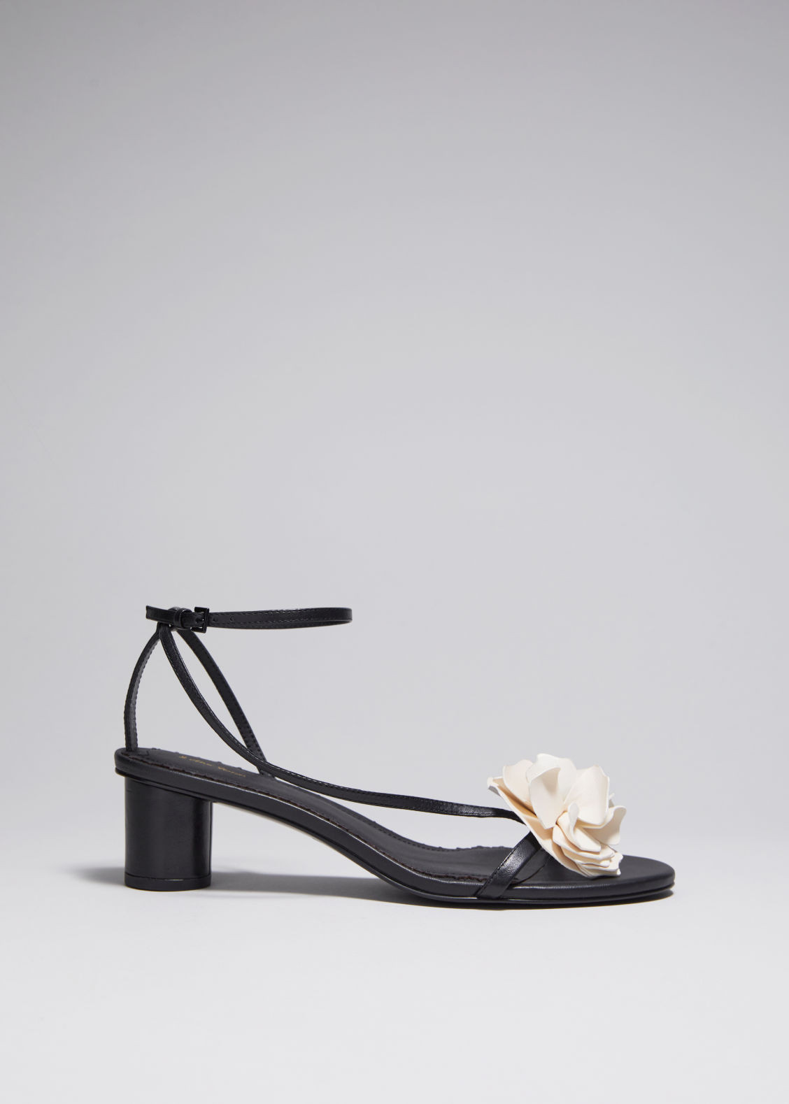 Heeled Leather Sandals - Black | & Other Stories (EU + UK)