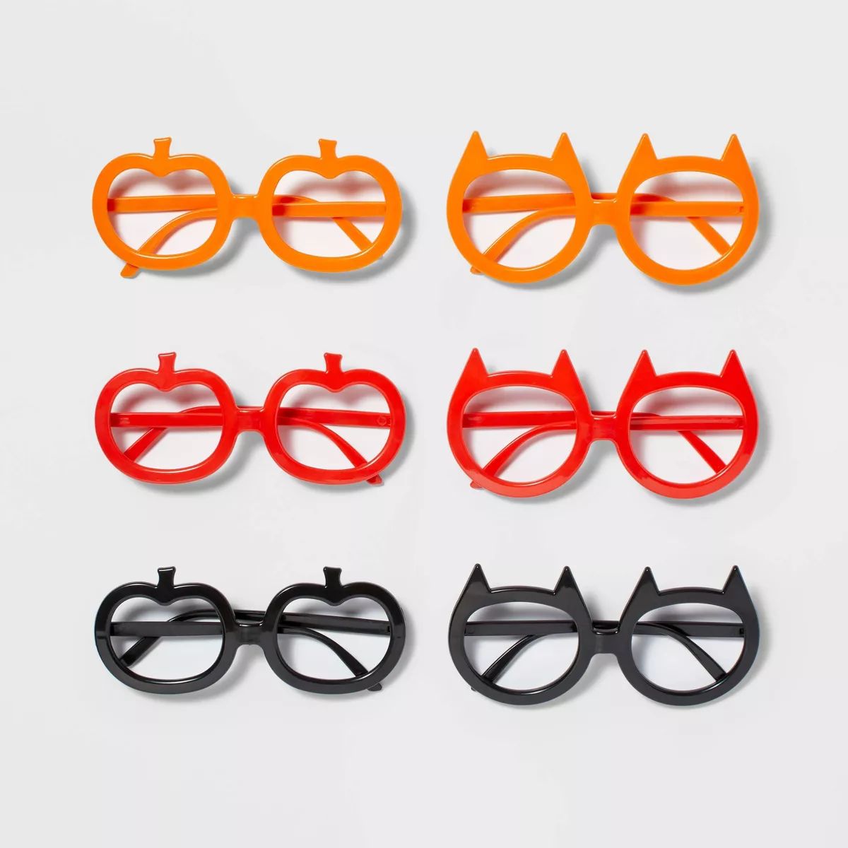 6ct Cat/Pumpkin Shapes Novelty Eyewear Halloween Party Favors - Hyde & EEK! Boutique™ | Target