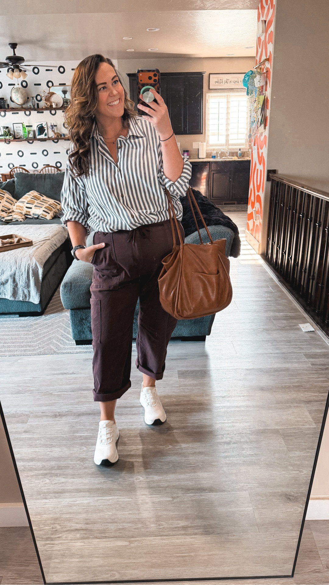 Had to give you guys another tennis shoe fit 💃🏻 honestly loving the requests from you guys! 🥰

Bra XL
Undies XL
Pants 16
Shirt XXL

Size 14/16 | L/XL | 5'9

striped shirt midsize, cargo pants work outfit, white sneakers work, Shapermint bra, midsize workwear, size 14/16 workwear, corporate but comfy, Amazon fashion finds, tennis shoes for work

#LTKWorkwear #LTKTall #LTKMidsize