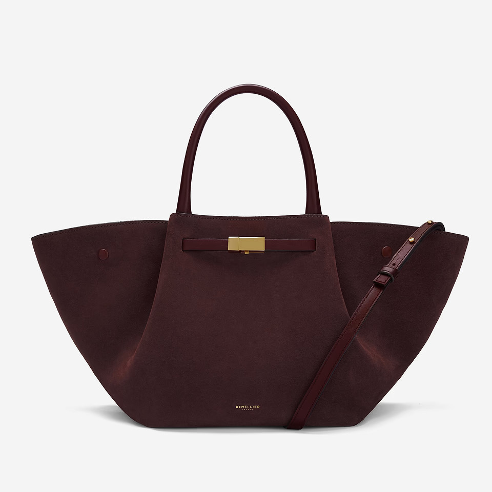 The Midi New York | Burgundy Suede & Burgundy Smooth | DeMellier | DeMellier