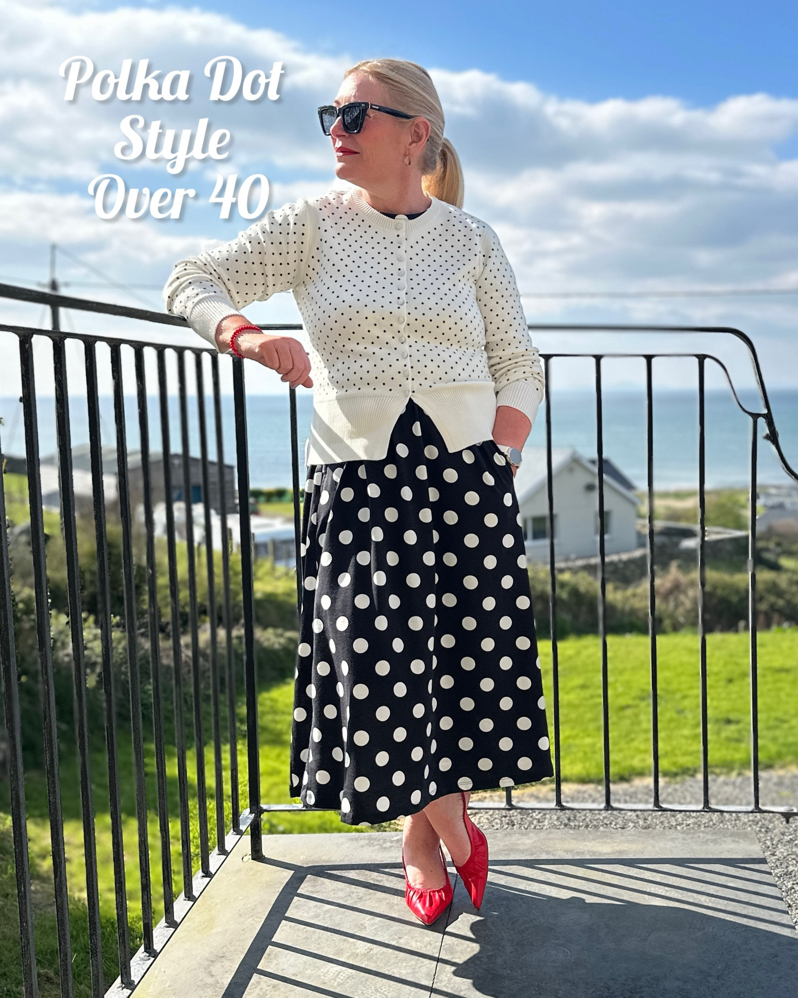 Polka dot everyday style from this jersey midi dress to this fine knit cardigan, the dots are still going strong here 

#LTKuk #LTKspring #LTKmidsize