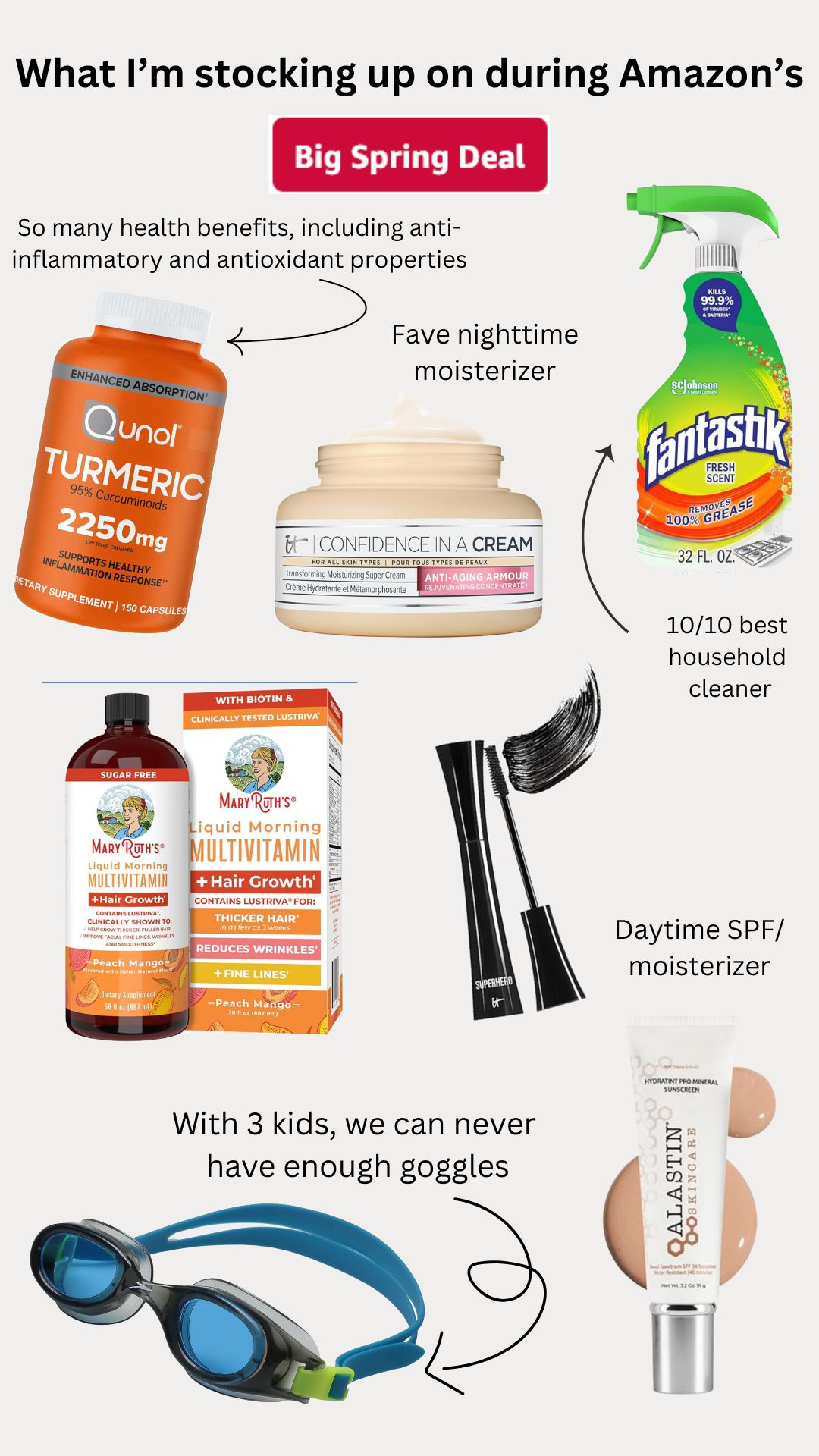 There’s a lot of noise out there, so here’s exactly what I’m stocking up on during the Amazon Big Spring Sale! (Full transparency—one or two items aren’t on sale, but I still need a restock! 😉) Let me know if you’re grabbing anything too! #AmazonFinds #SpringSale 

 #LTKSaleAlert #LTKFindsUnder50