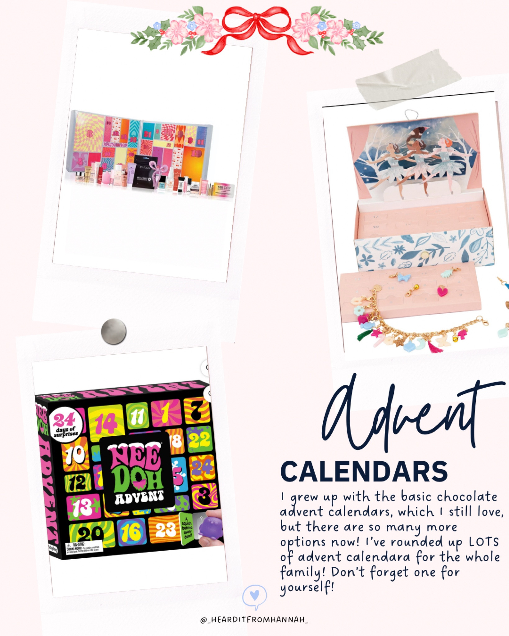 Advent cake adds for everyone in the family. From toddler advent calendars to teen advent calendars and an advent calendar for your husband or mother in law. There are lots of fun options here! 

#LTKGiftGuide #LTKSeasonal #LTKHoliday