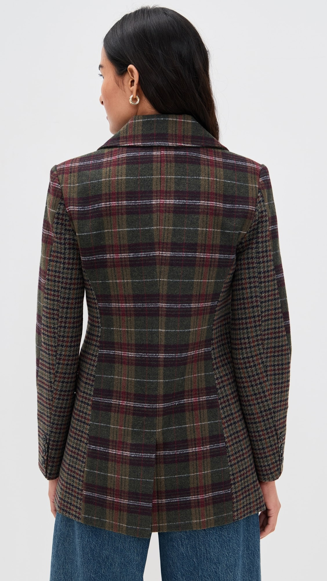Combo Collar Hourglass Blazer | Shopbop