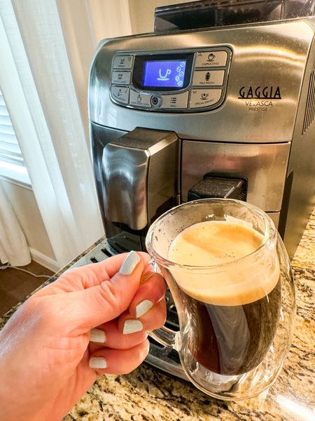 Espresso machine 

Espresso mug 
Coffee mug 

Joyjolt mug 
Glass mug 

#LTKhome #LTKfindsunder50 #LTKsalealert