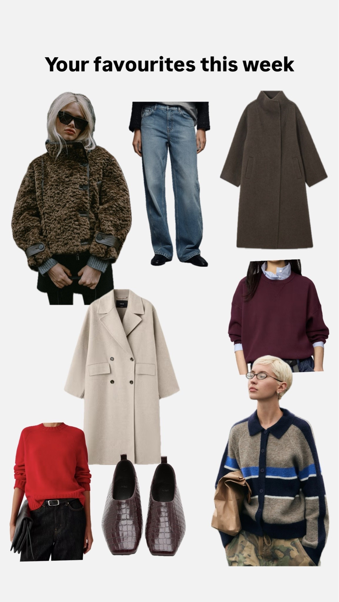 Your favourites this week. You’ve got great taste! x