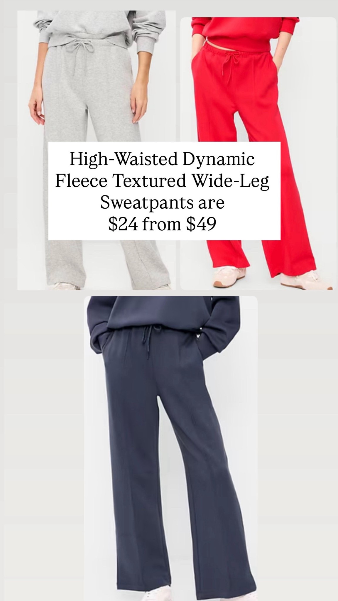 These fleece pants are the best! So comfy and cozy! On sale for $24 from $49!!!

#LTKActive #LTKSaleAlert