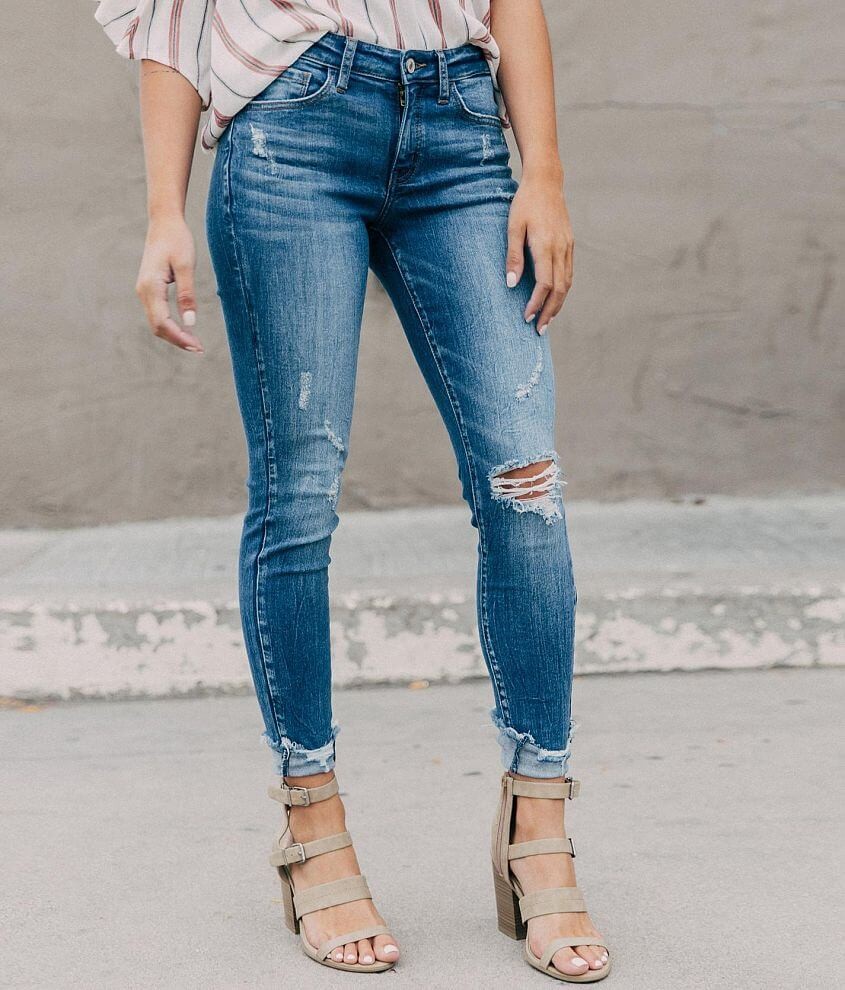 KanCan Mid-Rise Ankle Skinny Stretch Jean - Women's Jeans in Paige | Buckle | Buckle