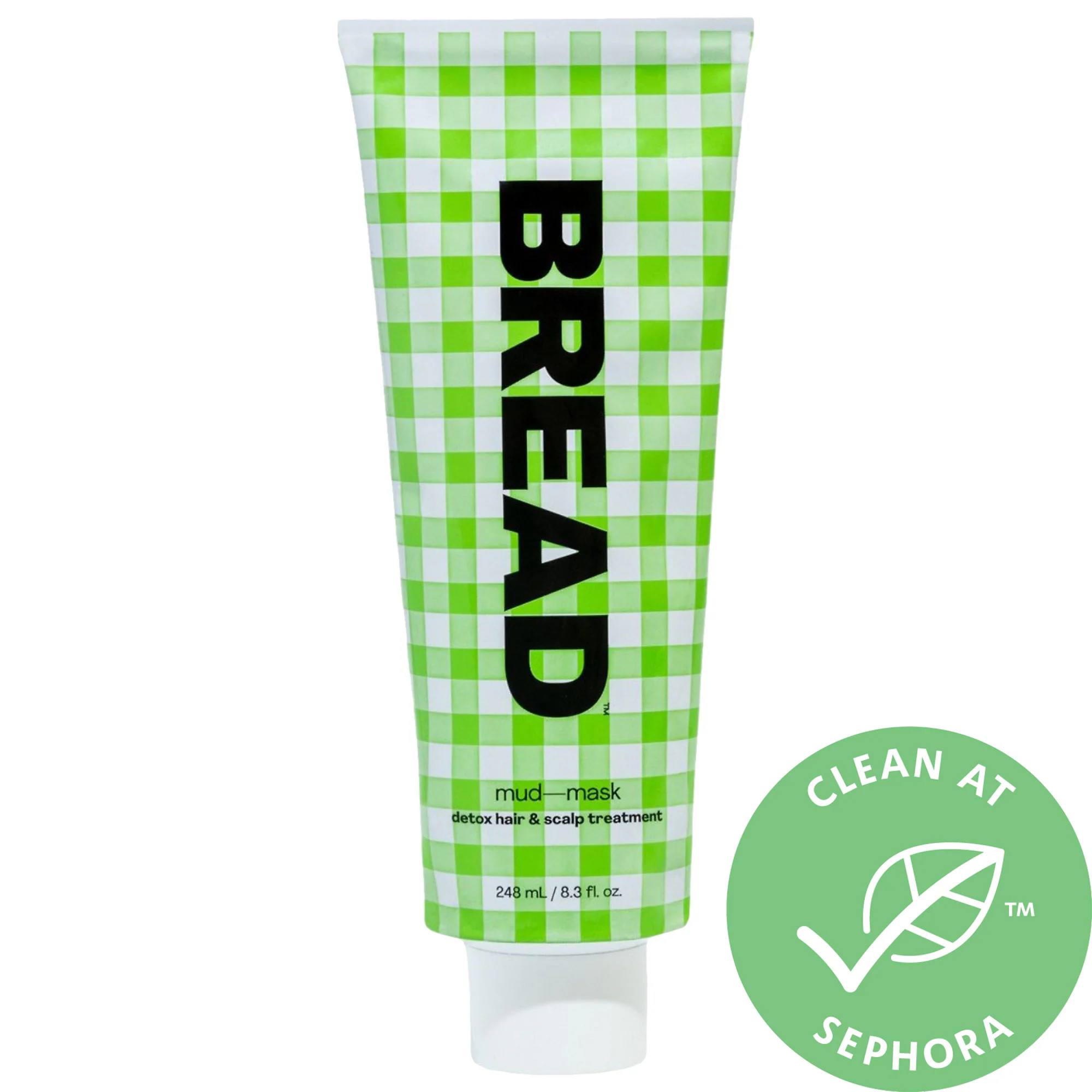 BREAD BEAUTY SUPPLY Mud-Mask: Hair & Scalp Detoxifying Pre-Wash Clay Treatment 8.3 oz/ 248 mL | Sephora (US)