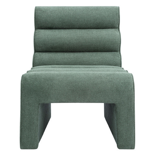 Temple & Webster Pablo Chenille Accent Chair | Temple & Webster AU